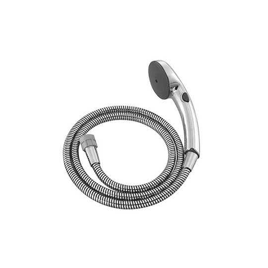 LIXIL・INAX スイッチ付ハンドシャワー〈メタル調〉 [BF-6LWBH(1.7)-PU]