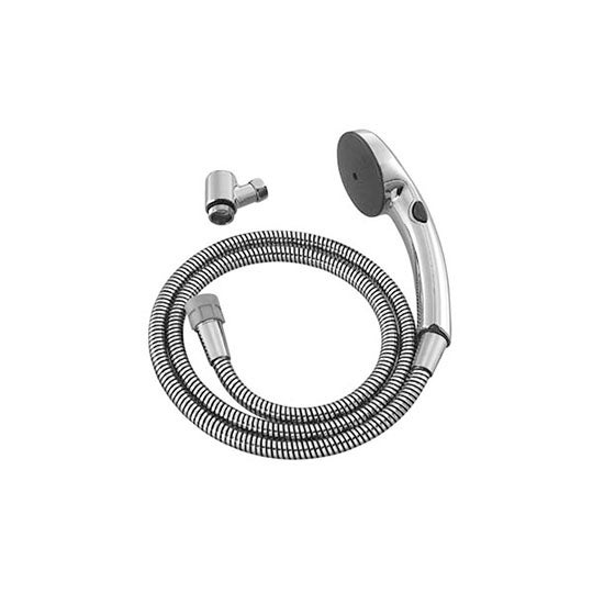 LIXIL・INAX スイッチ付ハンドシャワー〈メタル調〉 [BF-6LWBH(1.6)-PU2]